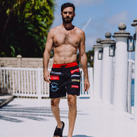 SPRAYGROUND® SWIM SG LOGO PATCHES SWIM SHORT