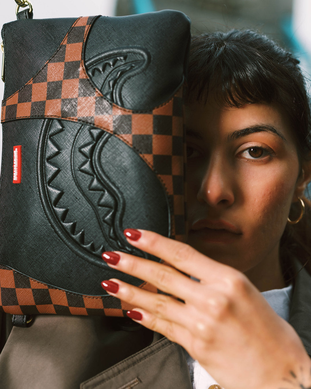 SPRAYGROUND® POUCHETTE JETSTREAM SHADOW CROSSOVER CLUTCH