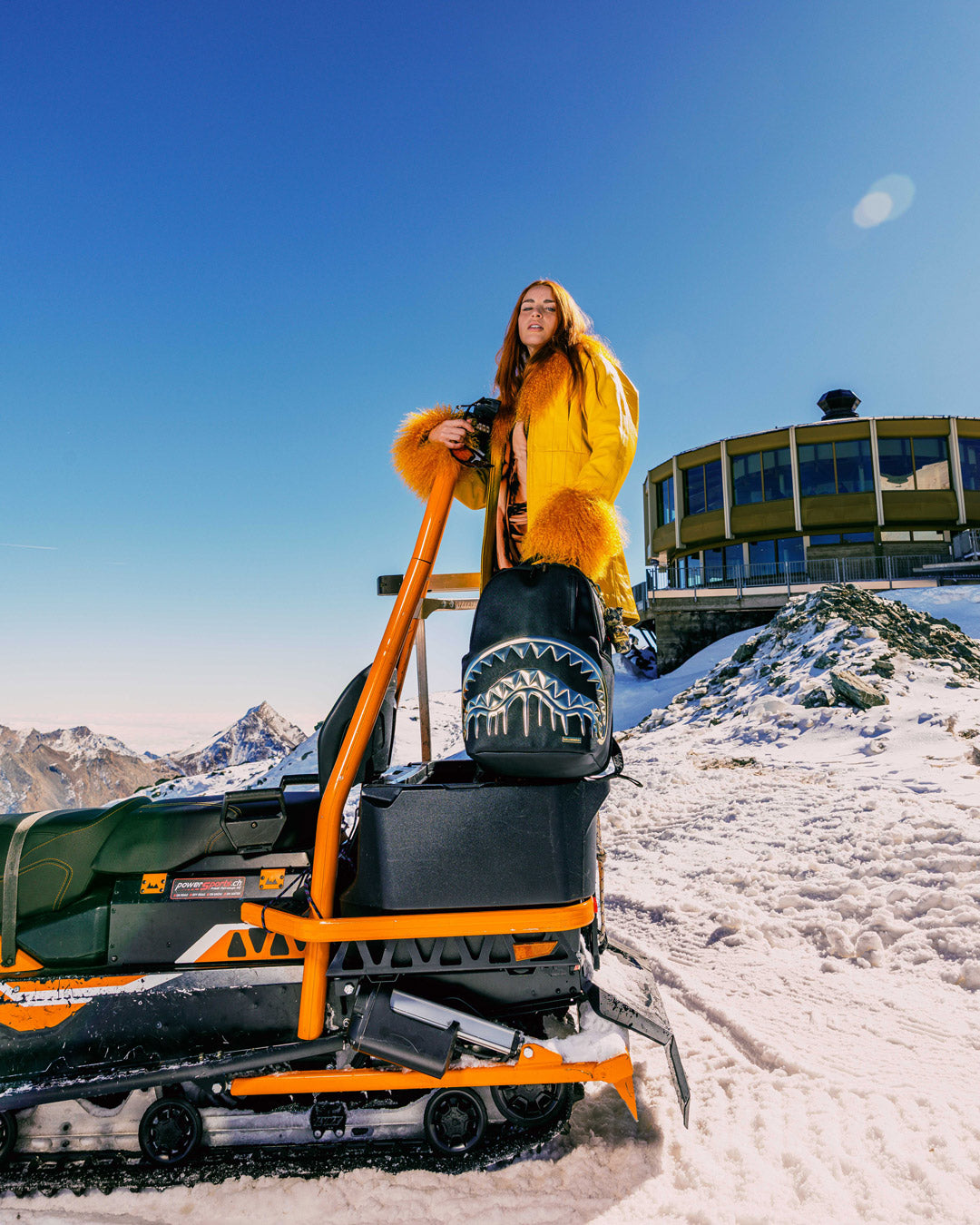 SPRAYGROUND® BACKPACK GOLD AND DANGEROUS BACKPACK