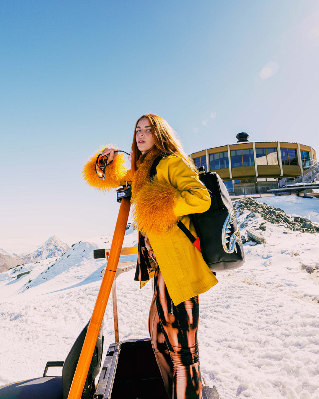 SPRAYGROUND® BACKPACK GOLD AND DANGEROUS BACKPACK