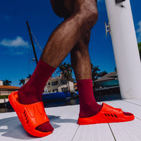 SPRAYGROUND® FOOTWEAR SHARKSLIDE: RED