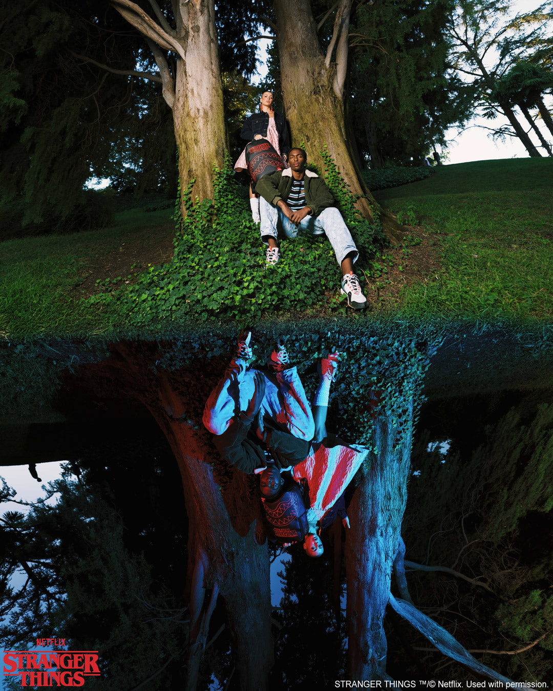 SPRAYGROUND® BACKPACK STRANGER THINGS LOGO BACKPACK