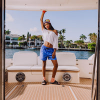 SPRAYGROUND® SWIM BLUE HENNY SWIM SHORT