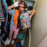 SPRAYGROUND® BACKPACK PUNK STICKER SHARK BACKPACK