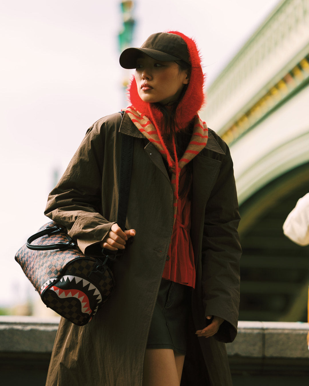 SPRAYGROUND® DUFFLE CHECK 2 EMBOSS MINI DUFFLE