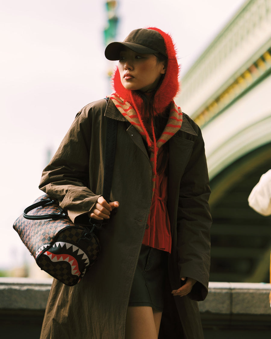 SPRAYGROUND® DUFFLE CHECK 2 EMBOSS MINI DUFFLE