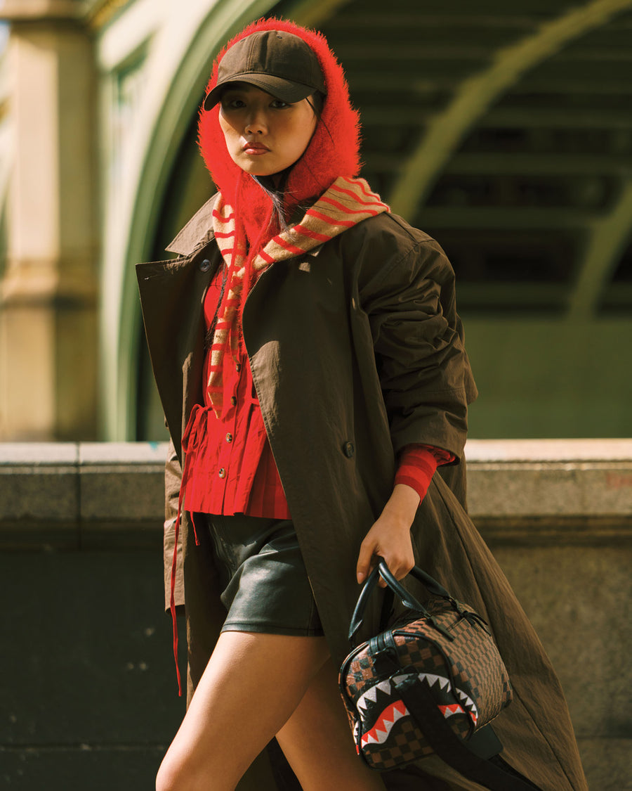 SPRAYGROUND® DUFFLE CHECK 2 EMBOSS MINI DUFFLE