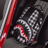 SPRAYGROUND® BACKPACK PORSCHE PEPITA STRIPE COLLAB BACKPACK - LIMITED EDITION
