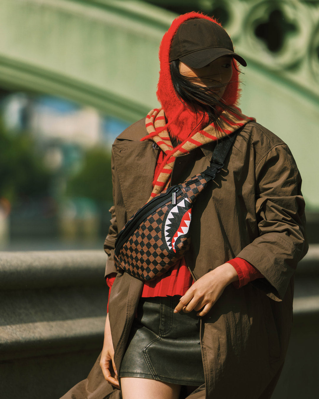 SPRAYGROUND® CROSSBODY CHECK 2 EMBOSS SAVVY CROSSBODY