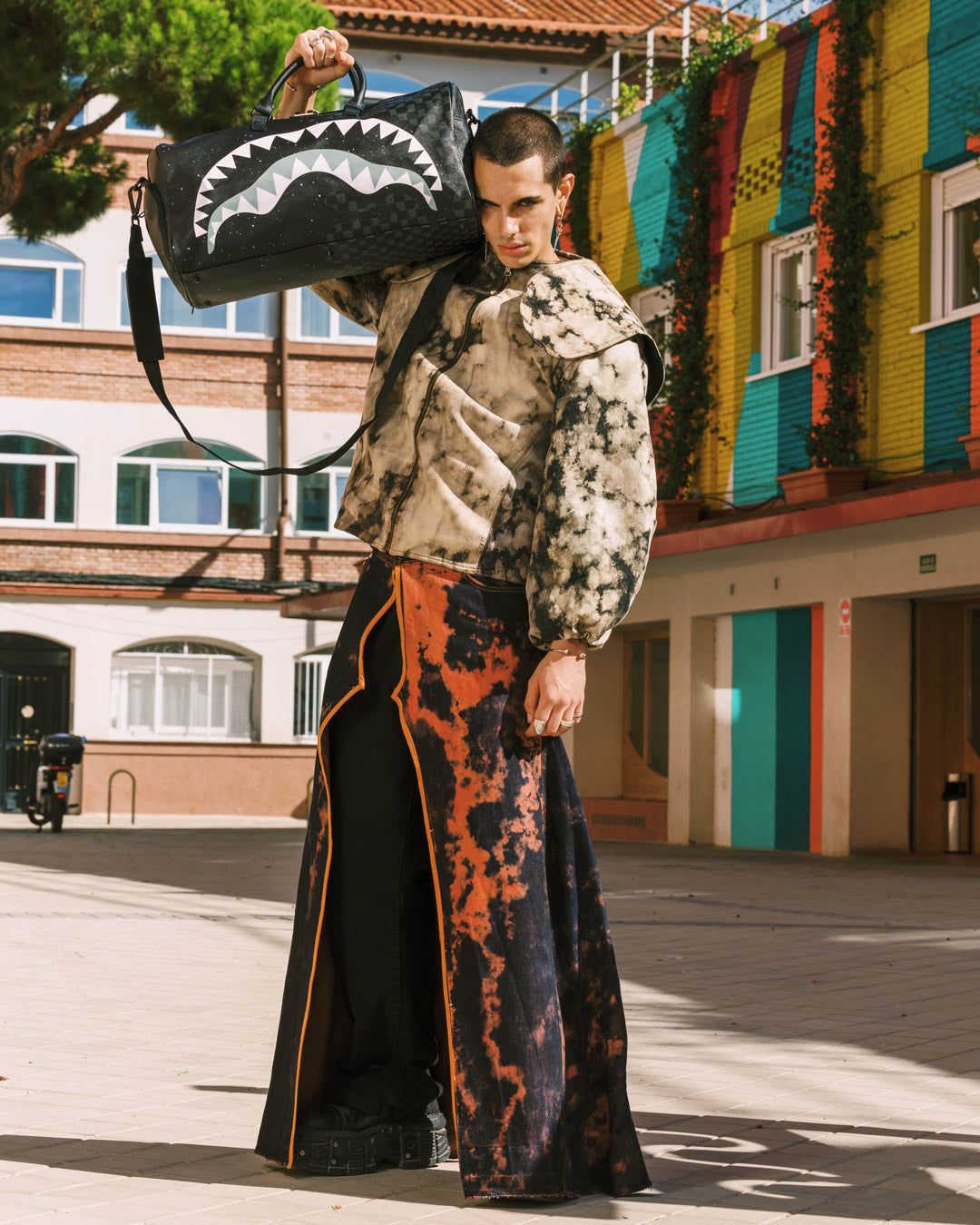 SPRAYGROUND® DUFFLE DEEP SPACE DRIP DUFFLE