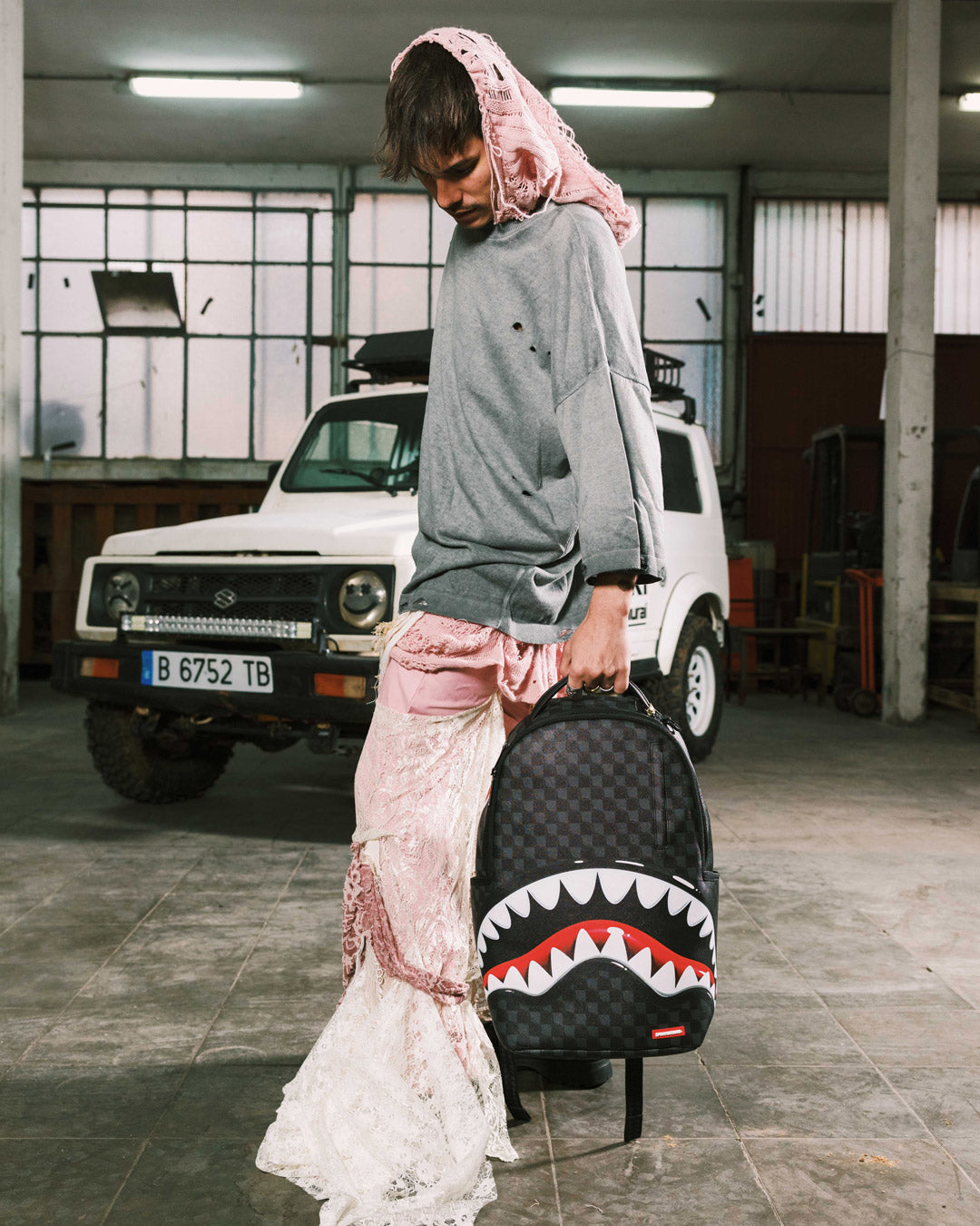 SPRAYGROUND® BACKPACK SHARKS IN PARIS BALLOON BLACK BACKPACK