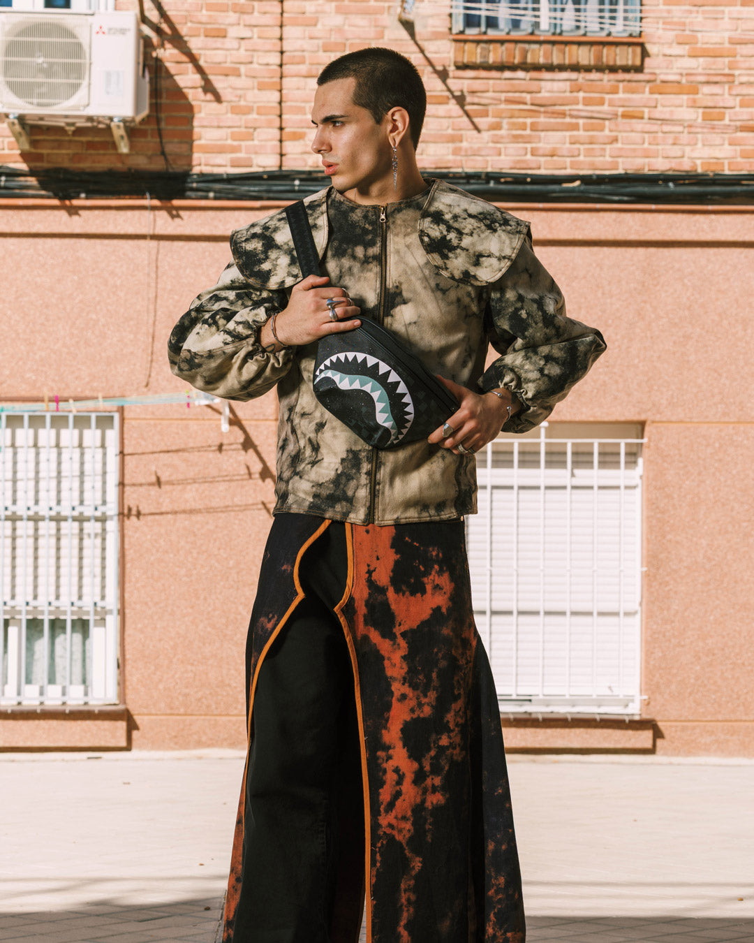 SPRAYGROUND® CROSSBODY DEEP SPACE DRIP SAVVY CROSSBODY