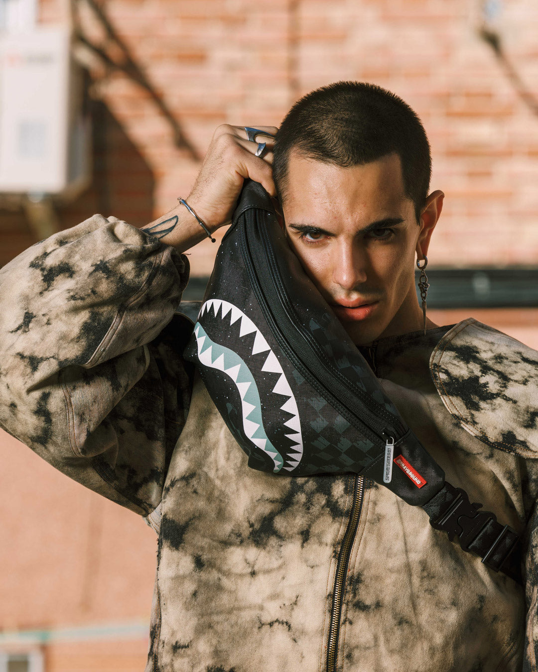 SPRAYGROUND® CROSSBODY DEEP SPACE DRIP SAVVY CROSSBODY