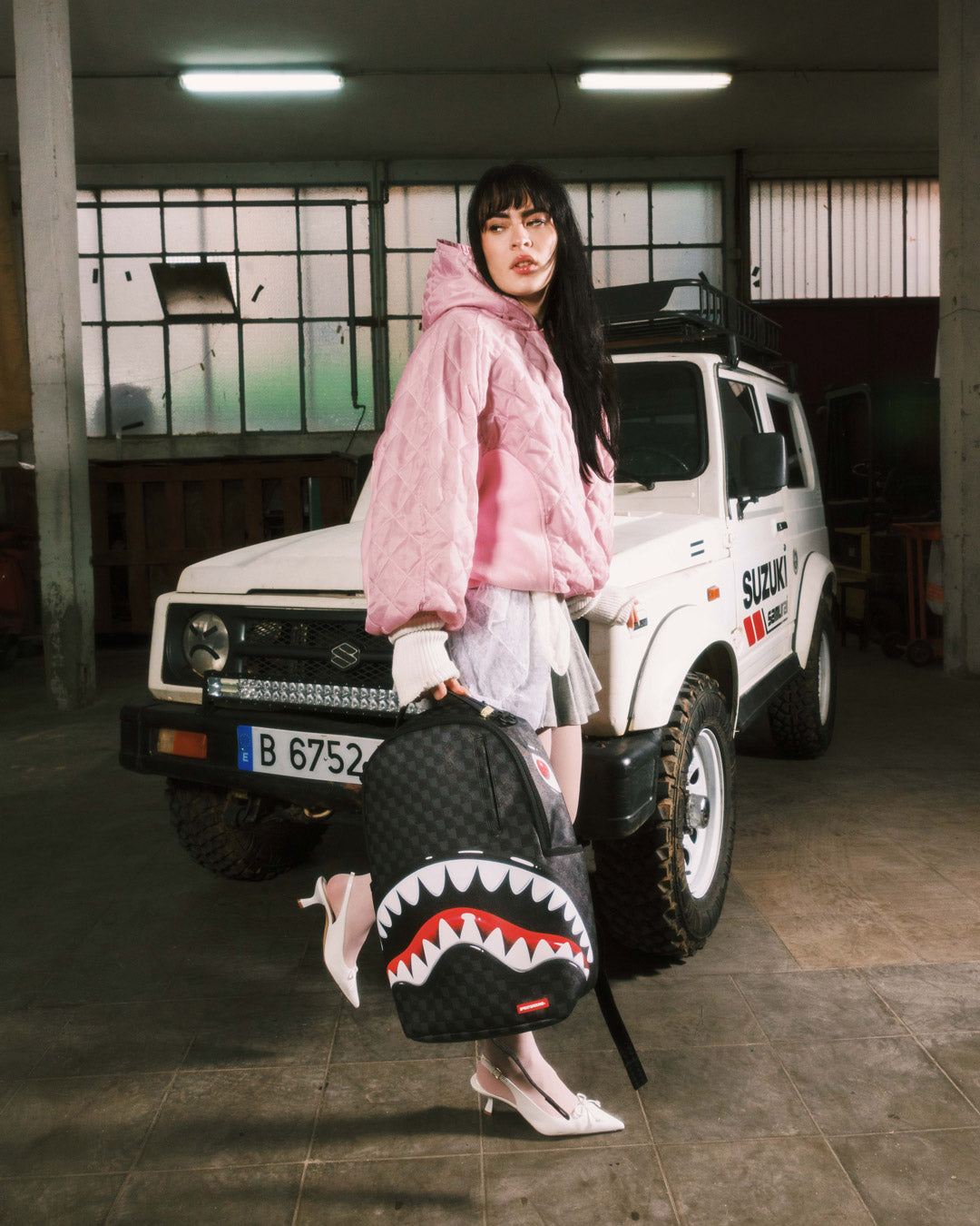 SPRAYGROUND® BACKPACK SHARKS IN PARIS BALLOON BLACK BACKPACK