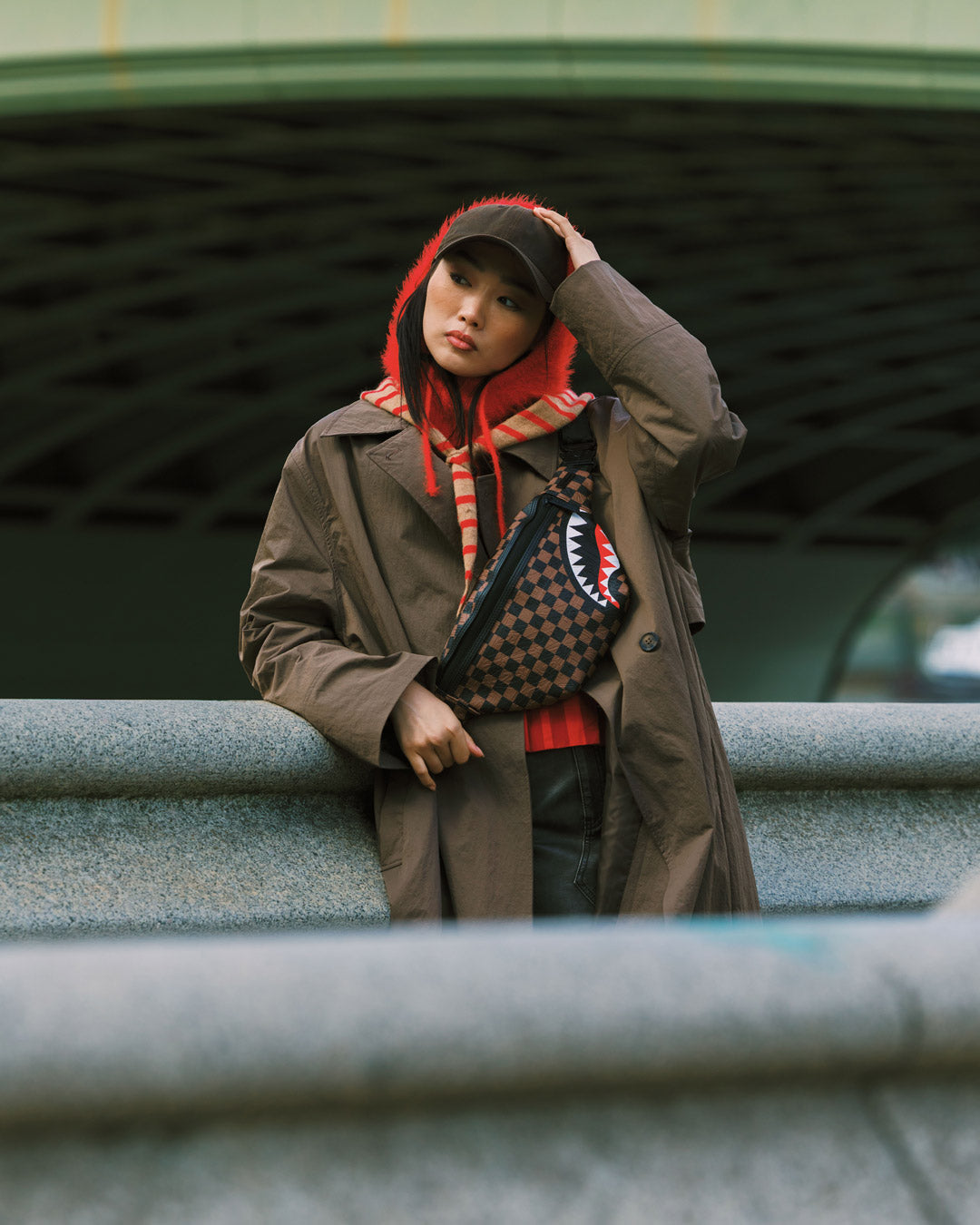 SPRAYGROUND® CROSSBODY CHECK 2 EMBOSS SAVVY CROSSBODY