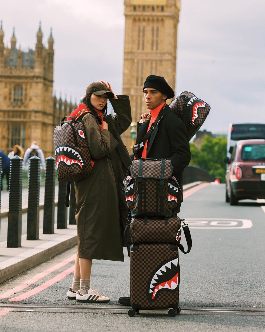 SPRAYGROUND® LUGGAGE CHECK 2 EMBOSS CARRY-ON LUGGAGE