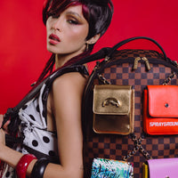 SPRAYGROUNDÂ® BACKPACK HANGING POCKETS MIX UP BACKPACK