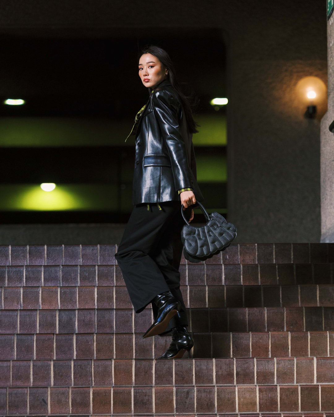 SPRAYGROUND® HANDBAG SPRITZ SHARK BUBBLE BAG