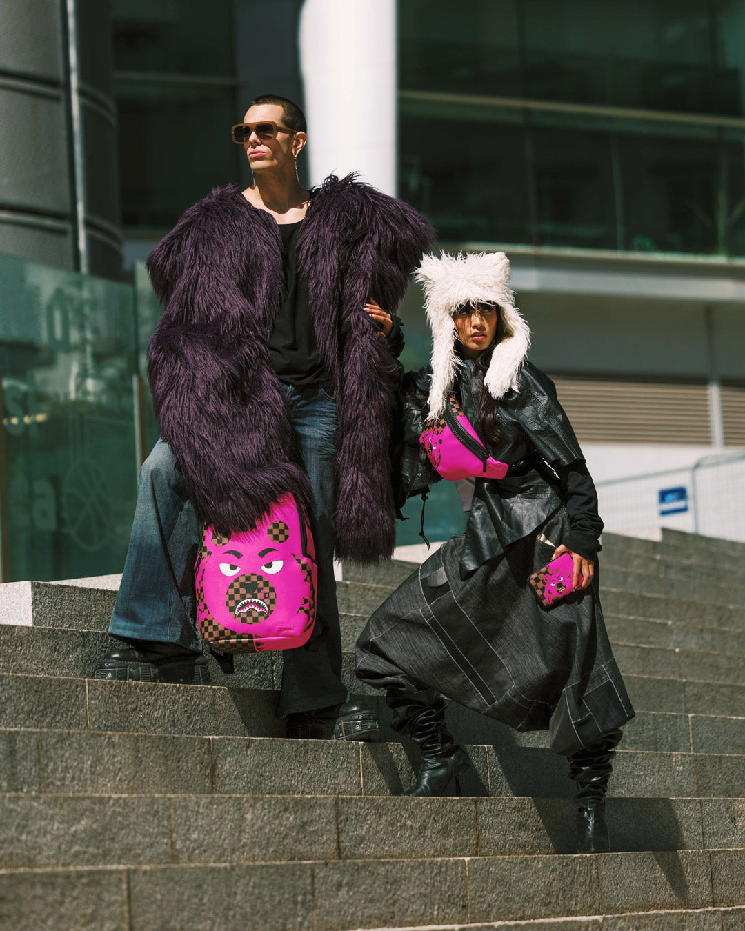 SPRAYGROUND® CROSSBODY GUMDROP MONEY BEAR SHARK SAVVY CROSSBODY