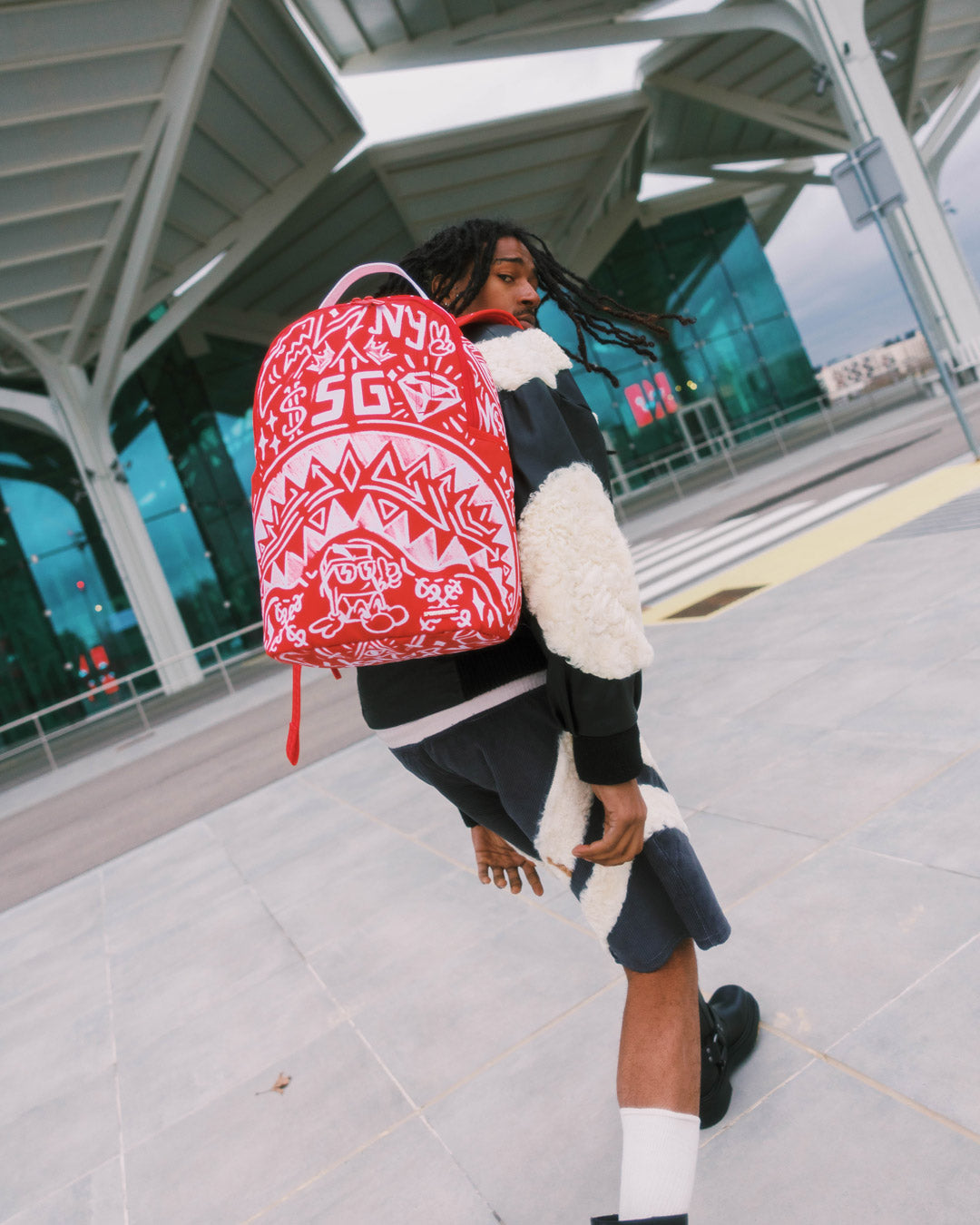 SPRAYGROUND® BACKPACK GRAFFITI WALL BACKPACK