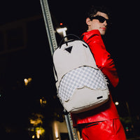 SPRAYGROUND® BACKPACK CREAM DENIM TEAR SHARK BACKPACK