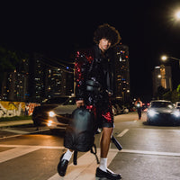 SPRAYGROUND® BACKPACK SPRAYGROUND AUTHENTIC LUXE BLACK BACKPACK