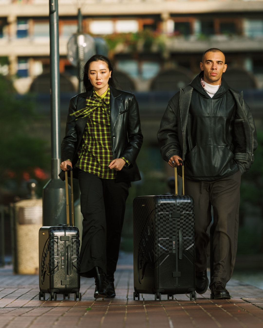 SPRAYGROUND® LUGGAGE SPRITZ BLACK FULL-SIZE LUGGAGE