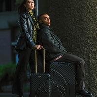 SPRAYGROUND® LUGGAGE SPRITZ BLACK FULL-SIZE LUGGAGE