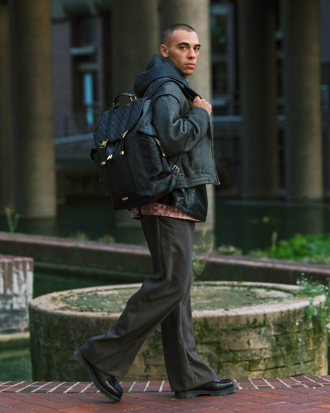 SPRAYGROUND® BACKPACK SPRITZ BLACK MONTE CARLO