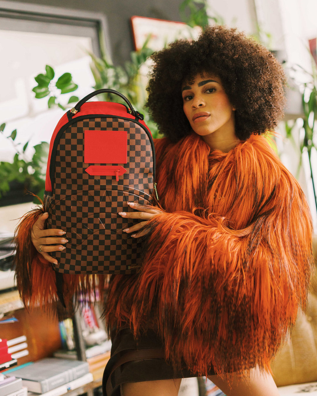 SPRAYGROUND® BACKPACK RED REDEMPTION BACKPACK