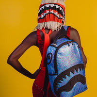 SPRAYGROUND® BACKPACK OIL SPILL SHARK BACKPACK