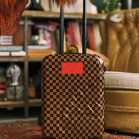 SPRAYGROUND® LUGGAGE RED REDEMPTION CARRY-ON LUGGAGE