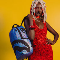 SPRAYGROUND® BACKPACK OIL SPILL SHARK BACKPACK