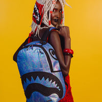 SPRAYGROUND® BACKPACK OIL SPILL SHARK BACKPACK