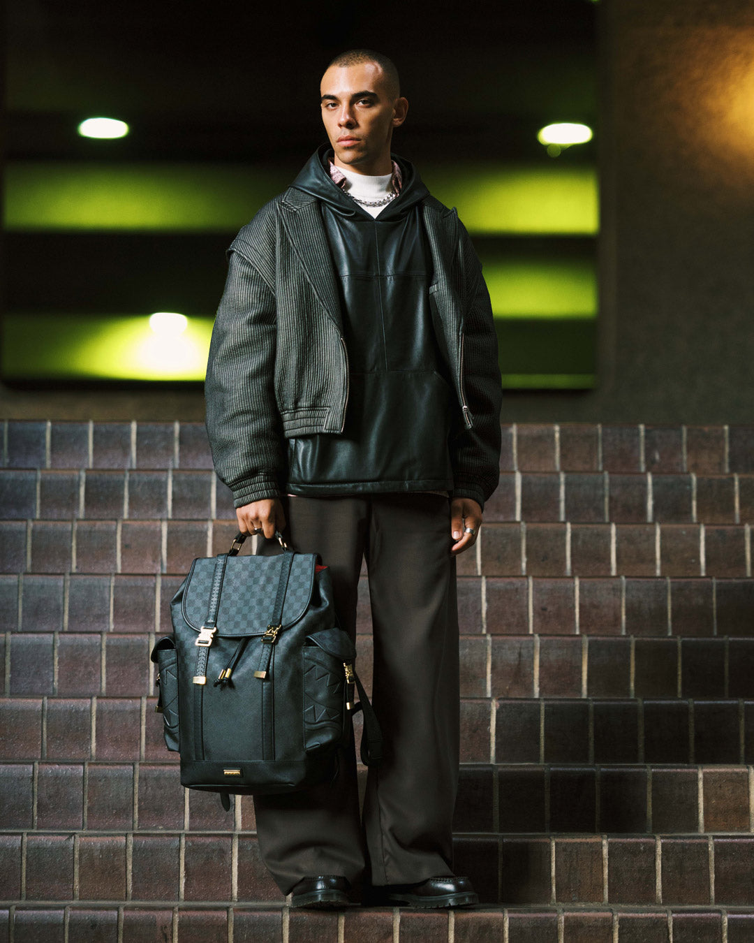 SPRAYGROUND® BACKPACK SPRITZ BLACK MONTE CARLO