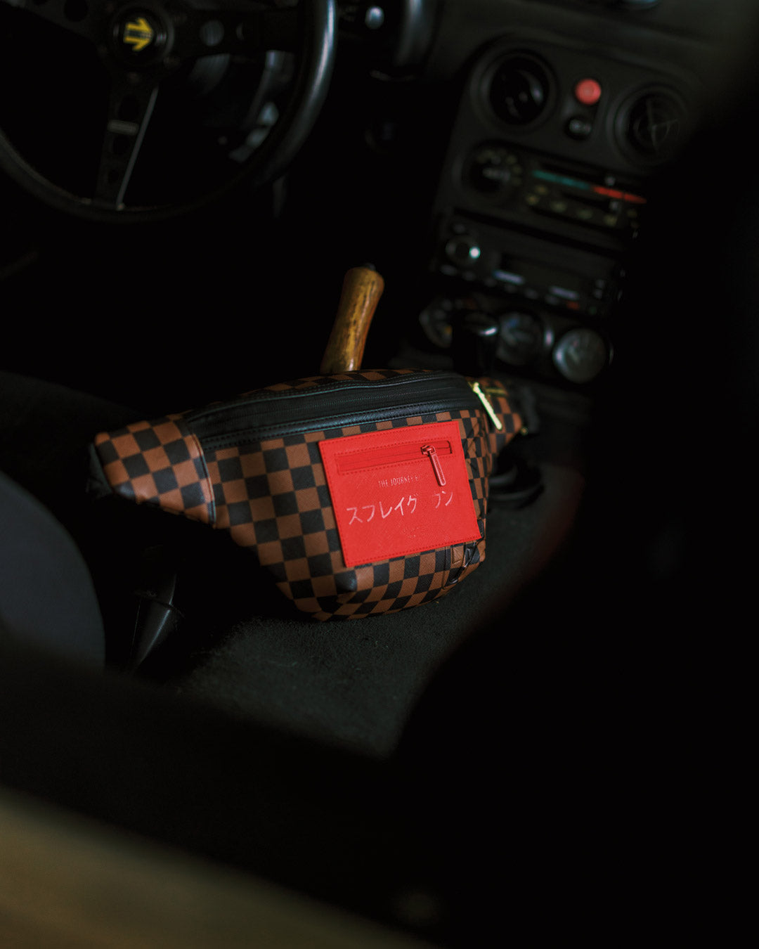 SPRAYGROUND® CROSSBODY RED REDEMPTION SAVVY CROSSBODY