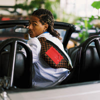 SPRAYGROUND® CROSSBODY RED REDEMPTION SAVVY CROSSBODY