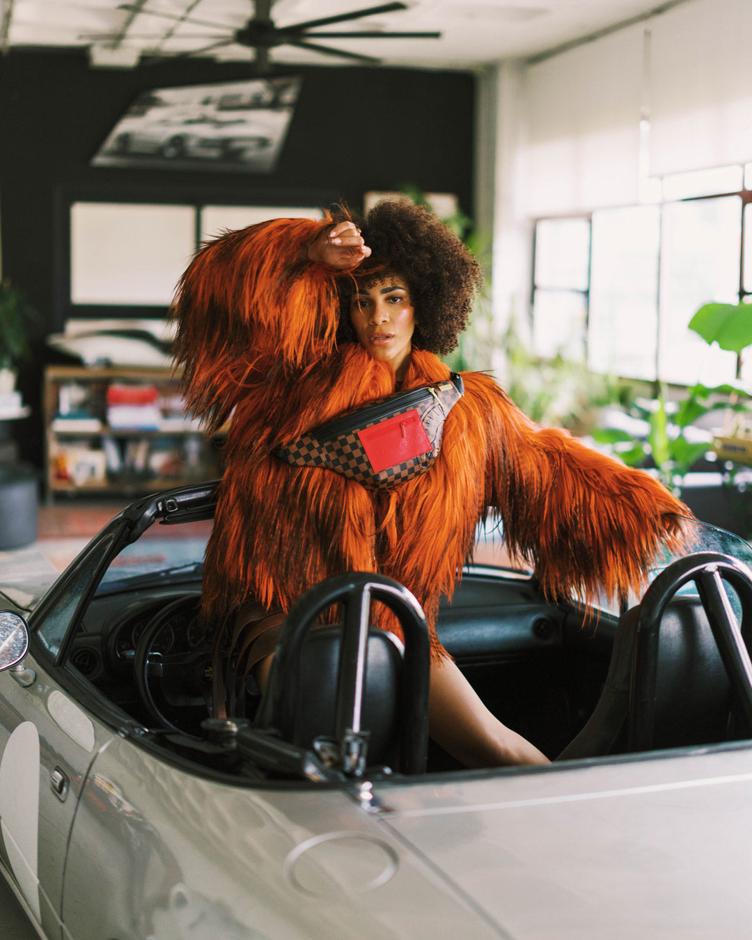 SPRAYGROUND® CROSSBODY RED REDEMPTION SAVVY CROSSBODY