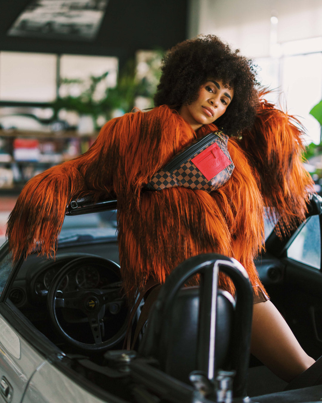 SPRAYGROUND® CROSSBODY RED REDEMPTION SAVVY CROSSBODY