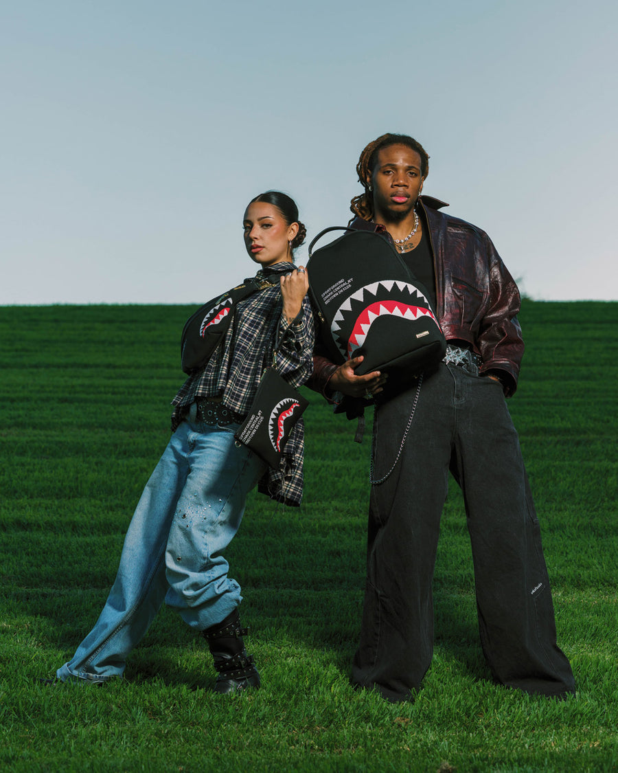 SPRAYGROUND® BACKPACK SHARK CENTRAL KNIT BACKPACK