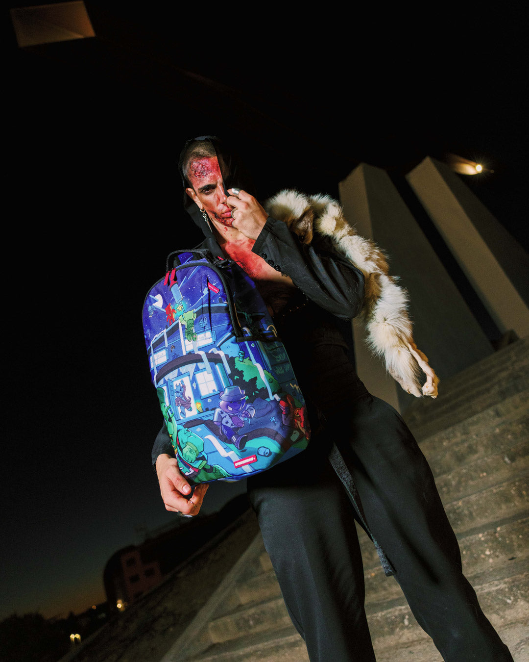 SPRAYGROUND® BACKPACK MISFITS AND MISCHIEF BACKPACK