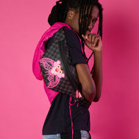SPRAYGROUND® CROSSBODY PINK PANTHER DRIPPY DIAMONDS SAVVY CROSSBODY