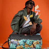 SPRAYGROUND® DUFFLE MONOPOLY MONEY STACKS DUFFLE