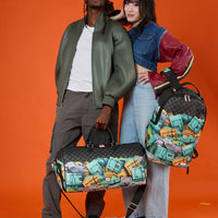 SPRAYGROUND® DUFFLE MONOPOLY MONEY STACKS DUFFLE