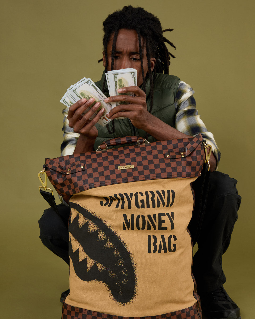 SPRAYGROUND® MONEY BAG OLD BANK MONEY BAG