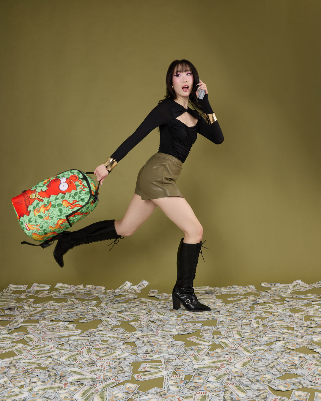 SPRAYGROUND® BACKPACK DIABLO MONEY BUSH BACKPACK