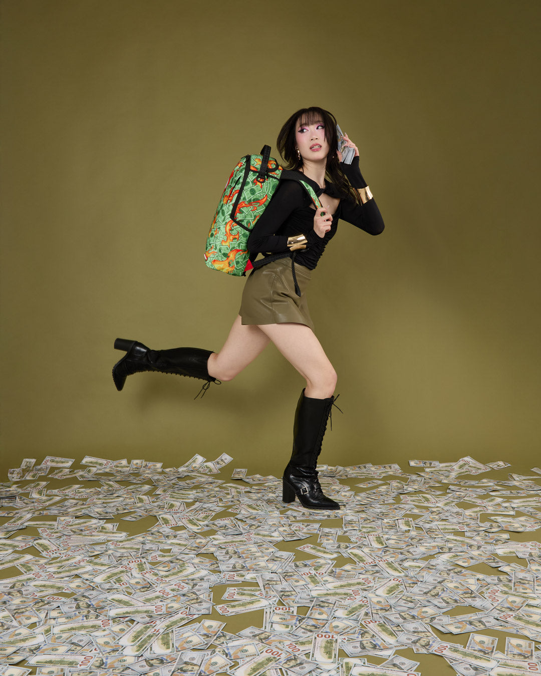 SPRAYGROUND® BACKPACK DIABLO MONEY BUSH BACKPACK