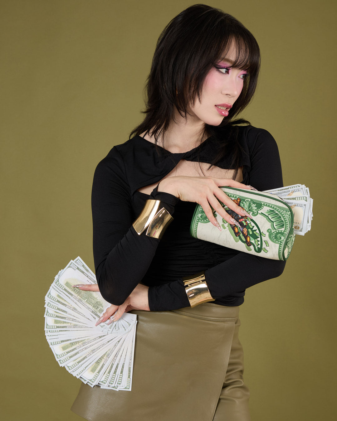 SPRAYGROUND® POUCH FLY BEAR 2 POUCH