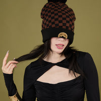 SPRAYGROUND® HAT SHARKS IN PARIS PUFF BEANIE