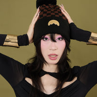 SPRAYGROUND® HAT SHARKS IN PARIS PUFF BEANIE